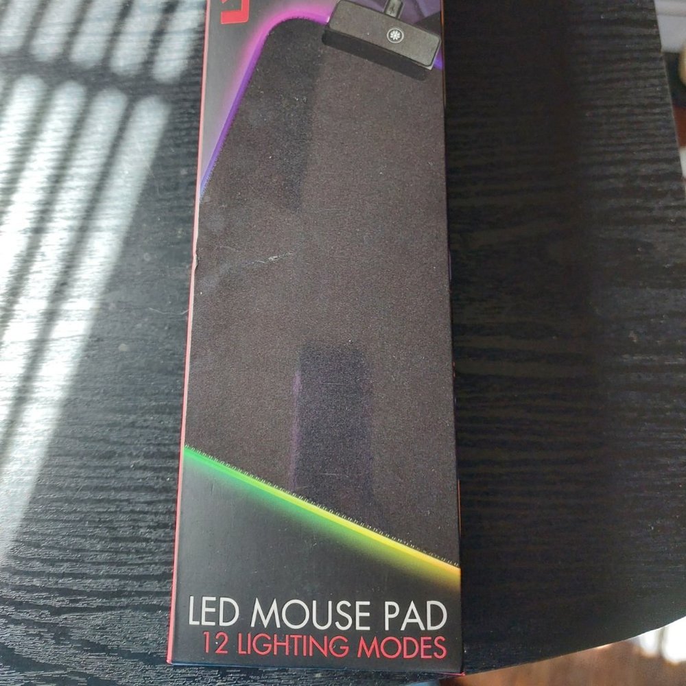 Now in LED mouse pad